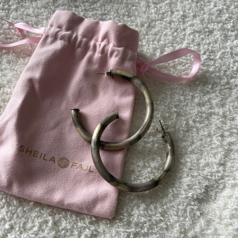 Sheila Fajl Hoops - Worn Once